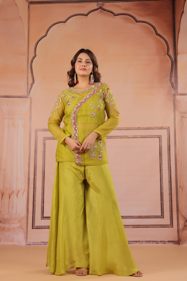 LIRIL GREEN CO-ORD SET